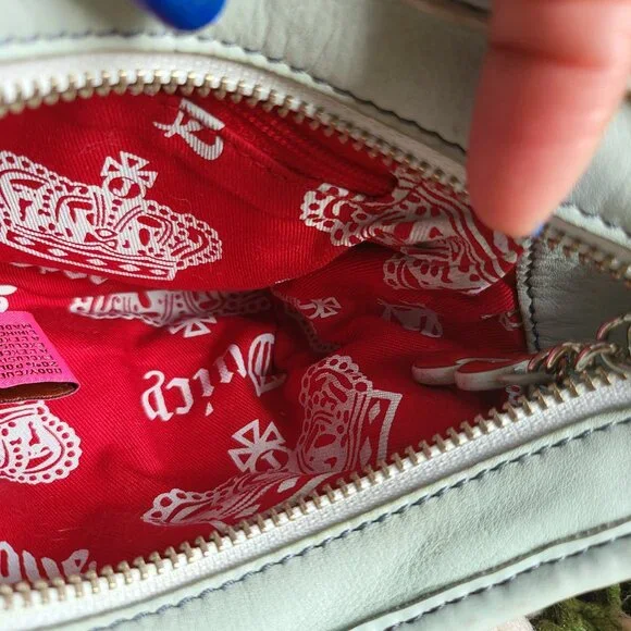 Juicy Couture Terry Cloth Crossbody Bag - Picture 12 of 13